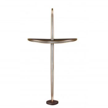 Grabkreuz »Freistehendes Kreuz Bogen« Bronze