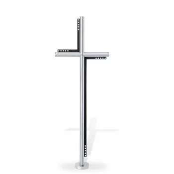 Grabkreuz »Kreuz aus Edelstahl mit Swarovski-Applikation«