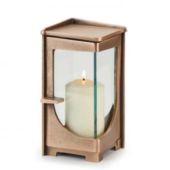 Grableuchte »Karo, klein« Bronze