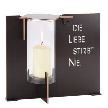 Gableuchte mit individuellem Text