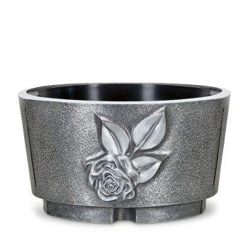 Grabschale »Blüte« Alu