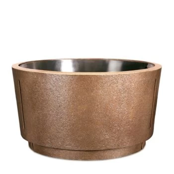 Blumenschale »Nomo, mittel« Bronze