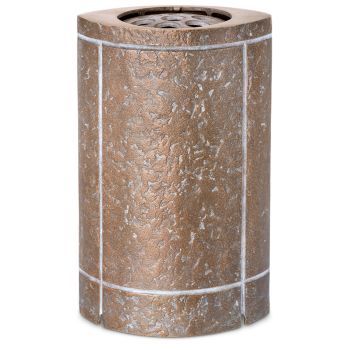 Grabvase »Asche« Bronze