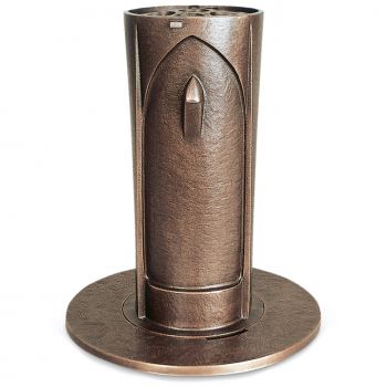 Versenkvase »Gotha« Bronze