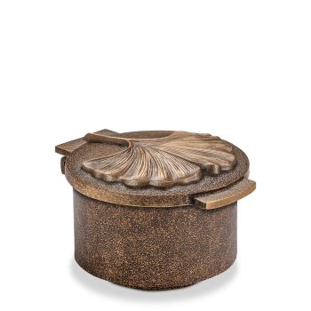 Weihwasserschale »Ginkgo« Bronze