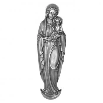 Klassisches Relief »Madonna mit Kind« Alu