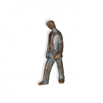 Kleine Bronzefigur »Schreitender«