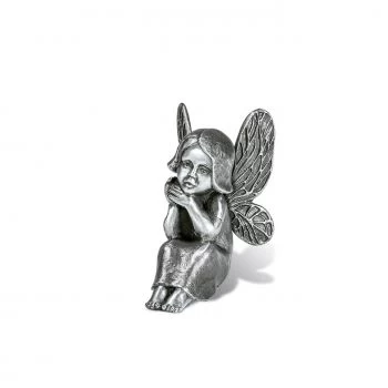 Kleine Skulptur »Schmetterlingskind« Alu