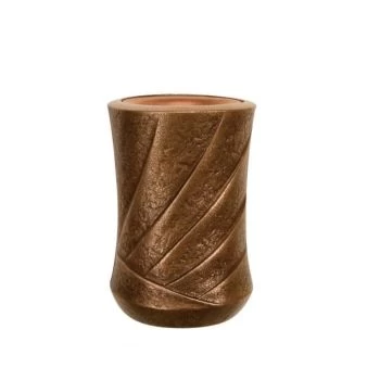 Kleine Wandvase »Ventura« Bronze