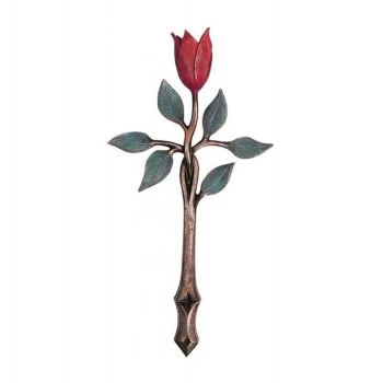 Symbol »Rosenkreuz« Bronze