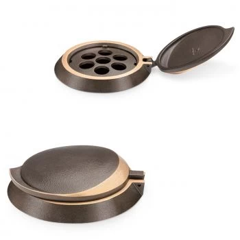 Moderner Vasenring »Baldach« Bronze