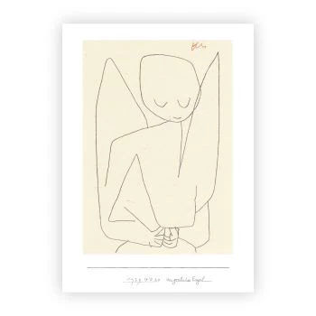 Postkarte »Vergesslicher Engel« Paul Klee
