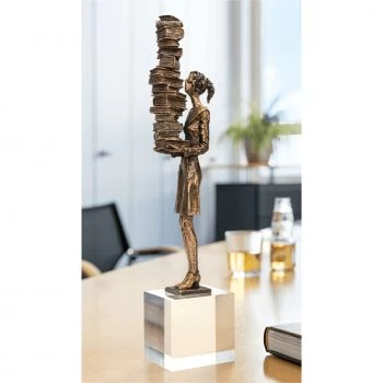Skulptur »Bilanz einer Buchhalterin« Vitali Safronov
