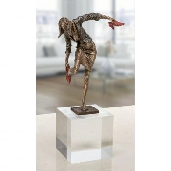 Skulptur »Bürofrau-Balance« Vitali Safronov