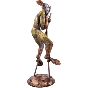 Skulptur »Clown auf Stelzen« Eva Roucka