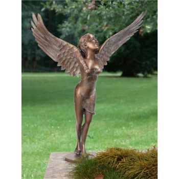 Skulptur »Engel, mädchenhaft« Atelier Binder