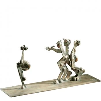 Skulptur »Faunisches Spiel« Wolfgang Knorr