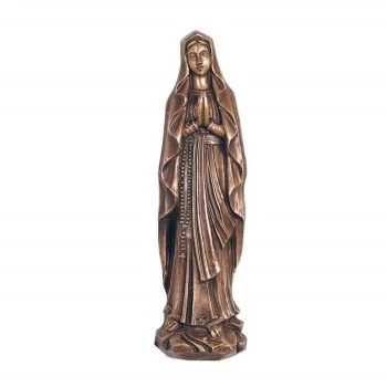 Skulptur »Kleine Lourdes-Madonna« Bronze