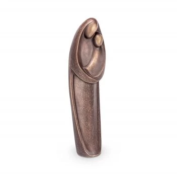 Skulptur »Madonna mit Kind, stilisiert« Bronze