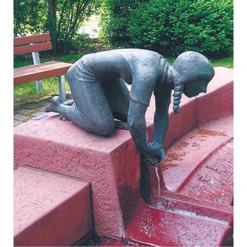 Skulptur »Mädchen, knieend« Emil Jo Homolka