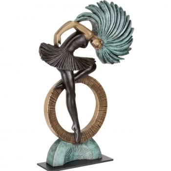 Skulptur »Tanzendes Mädchen« Ernest Demez