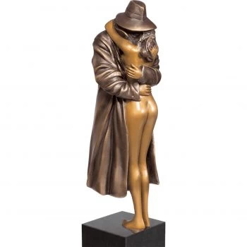 Bruno Bruni »The Kiss« Bronzeskulptur