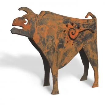 Skulptur »Ur, braun« Guido Häfner