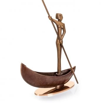 Skulptur »Wassergöttin auf Barke« Heinz Rupp