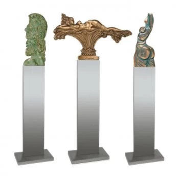 Skulpturen-Set »Tischvariante, 3 Teile« Prof. Ernst Fuchs
