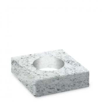 Steinsockel »MP White 20x20 mit Loch« Granit