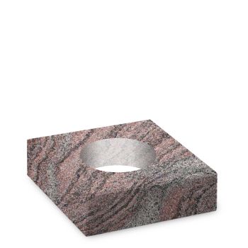 Steinsockel »Paradiso 20x20 mit Loch« Granit
