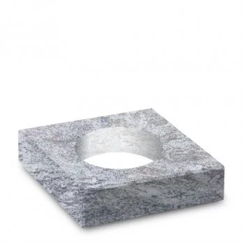 Steinsockel »Marina 25x25 mit Loch« Granit