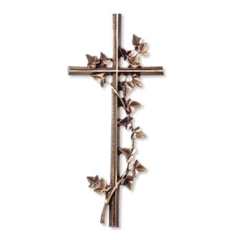 Symbol »Aufliegendes Kreuz mit Efeuranke« Atelier Binder