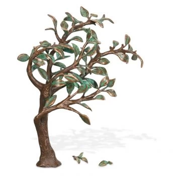 Skulptur »Baum mit separaten Blättern«