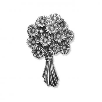 Symbol »Blumenstrauß aus Gänseblümchen« Alu