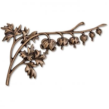 Symbol »Herzblume« Bronze
