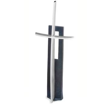 Symbol »Kreuz aus Edelstahl und Bronze« Atelier Binder