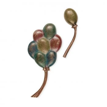 Symbol »Wegfliegender Ballon« Bronze