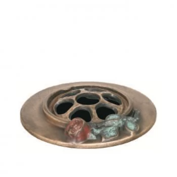 Vasenkranz »Rose« Bronze