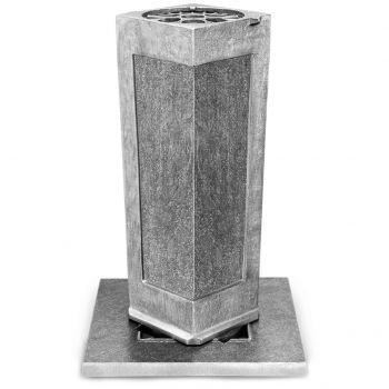 Versenkvase »E2« Alu