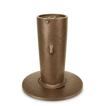 Kleine Versenkvase »Nomo« Bronze