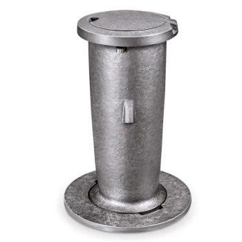 Versenkvase mit Deckel »Nomo« Aluguß