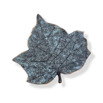 Verzierung »Efeublatt, farbig« Bronze