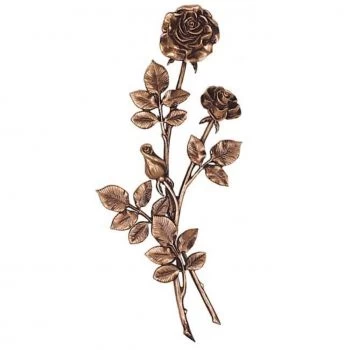 Verzierung »Rosen, groß« Bronze
