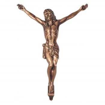 Wandskulptur»Christus Korpus« in 4 Größen