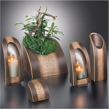Strassacker Grabschmuck Rondo Bronze