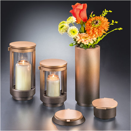 Strassacker Grabschmuck Solis Bronze
